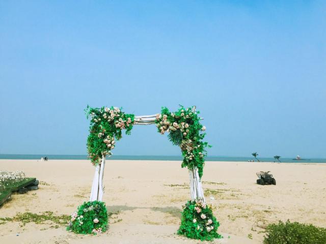 夏日海边风情
